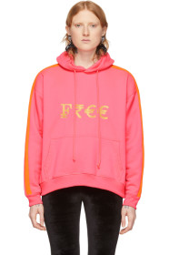 VETEMENTS - Pink Currency Hoodie