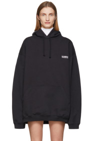 VETEMENTS - Black STAR WARS Edition Patch Hoodie