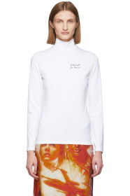 VETEMENTS - Col roulé à logo blanc édition STAR WARS