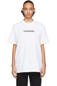 VETEMENTS - 白色 Postage T 恤