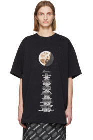 VETEMENTS - 黑色 Star Wars 系列 Tatooine Episode IV T 恤