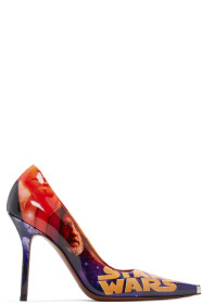 VETEMENTS - Escarpins multicolores Movie Poster 2 édition STAR WARS