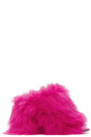 VETEMENTS - Pink Fur Mules