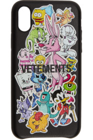 VETEMENTS - 黑色 Monsters iPhone XS Max 手机壳