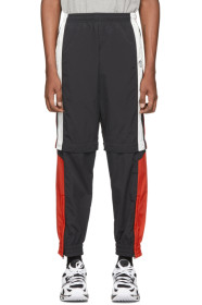 VETEMENTS - Black Zip-Off Tracksuit Trousers