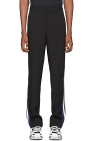 VETEMENTS - Black Tailored Tracksuit Trousers