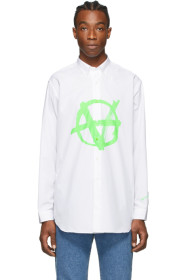 VETEMENTS - White Anarchie Shirt