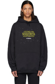 VETEMENTS - Black STAR WARS Edition Episodes Hoodie
