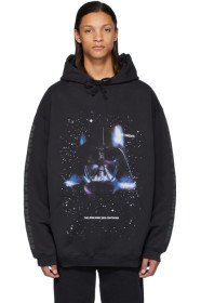 VETEMENTS - Black STAR WARS Edition Dark Side Hoodie