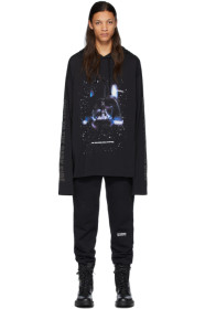 VETEMENTS - Black STAR WARS Edition Dark Side T-Shirt Hoodie