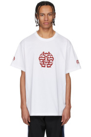 VETEMENTS - White 'Double Happiness' T-Shirt