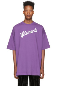 VETEMENTS - Purple Milk T-Shirt