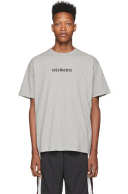 VETEMENTS - Grey Postage T-Shirt
