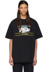 VETEMENTS - Black STAR WARS Edition Falcon T-Shirt