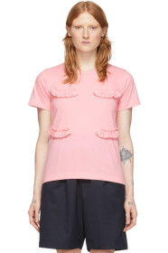 Comme des Garçons Girl - Pink Ruffle T-Shirt