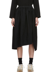 Comme des Garçons Comme des Garçons - 黑色 Diagonal Stitch 半身裙