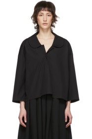 Comme des Garçons Comme des Garçons - 黑色彼得潘领上装