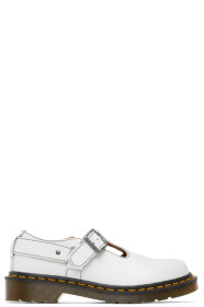 Comme des Garçons Comme des Garçons - White Dr. Martens Edition T-Bar Harness Mary-Janes