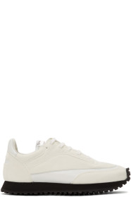Comme des Garçons Comme des Garçons - White Spalwart Edition Tempo Low Sneakers