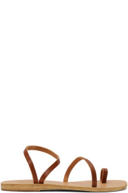 Ancient Greek Sandals - ブラウン Apli Eleftheria サンダル