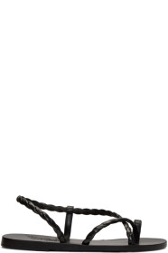 Ancient Greek Sandals - Black Fysi Sandals