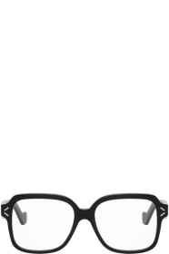 Loewe - Black Oversized Square Glasses