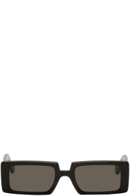 Loewe - Black Anagram Rectangular Sunglasses