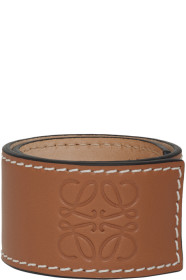 Loewe - Bracelet slap brun clair