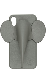 Loewe - Étui pour iPhone XS gris Elephant