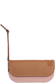 Loewe - Tan & Pink Gate Continental Wallet