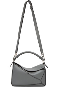 Loewe - Grey Small Puzzle Bag