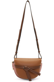 Loewe - Tan & Pink Small Gate Bag
