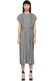 Loewe - Grey Draped Dress