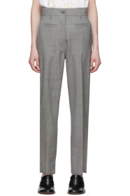Loewe - Grey Wool Fisherman Trousers