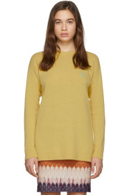 Loewe - Yellow Wool Anagram Sweater