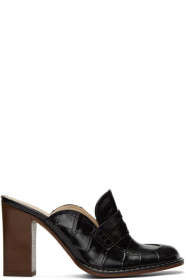 Loewe - Black Loafer 90 Heels