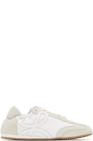 Loewe - Off-White & White Ballet Runner Sneakers