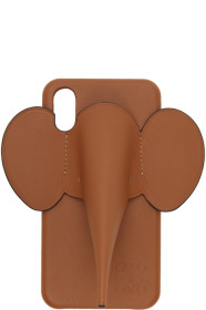 Loewe - Étui pour iPhone X/XS brun Elephant