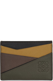 Loewe - Khaki Puzzle Card Holder