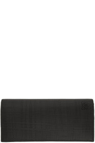 Loewe - Portefeuille noir Long Horizontal