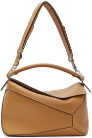 Loewe - Brown Large Puzzle Bag