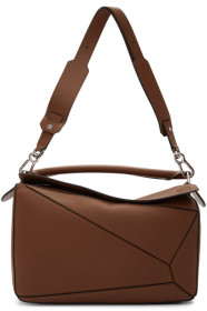 Loewe - Sac brun Large Puzzle