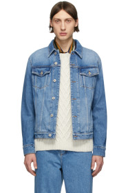 Loewe - Blue Denim Anagram Jacket