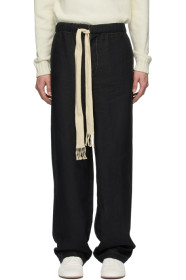 Loewe - Black Drawstring Trousers