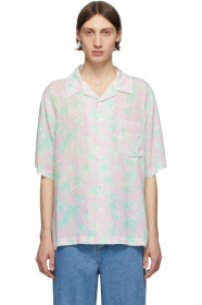 Loewe - Pink & Green Daisy Bowling Shirt