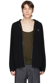 Loewe - Black Anagram Zip Hoodie