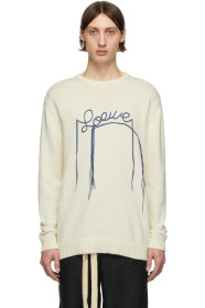 Loewe - Off-White Stitch Logo Sweater