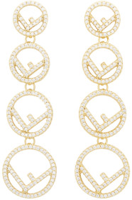 Fendi - Gold 'F is Fendi' Earrings