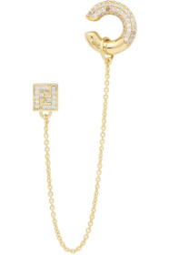 Fendi - Gold 'FendiOops' Earring