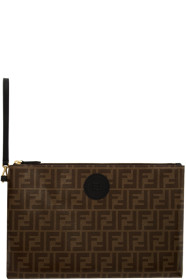 Fendi - Brown 'Forever Fendi' Pouch